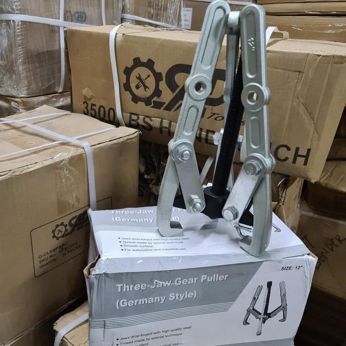 treker 3kaki 12inch three jaw grear puller 12" cabut bearing