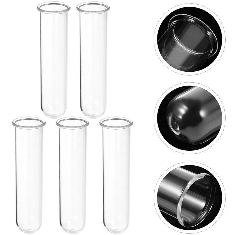 5Pcs Test Tube Propagation Stations Propagation Hydroponics Vase Plant Terrarium S Container Flower