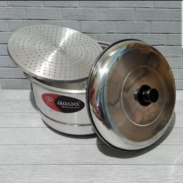 panci langseng kukusan dandang maspion jawa 28 cm Gratis Ongkir