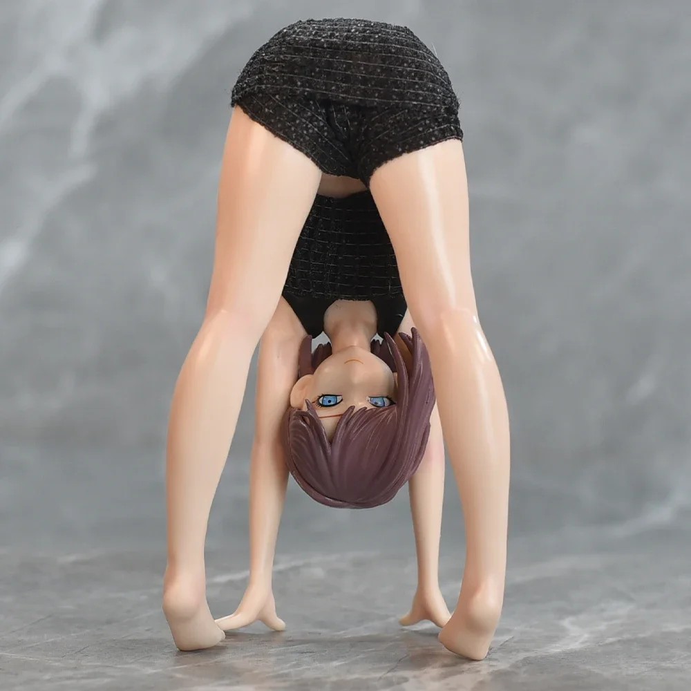 Aixlan Hentail Figure Yuririn 14cm Sexy Handstand PVC Action Figure Matte Paint Adult Anime Girl
