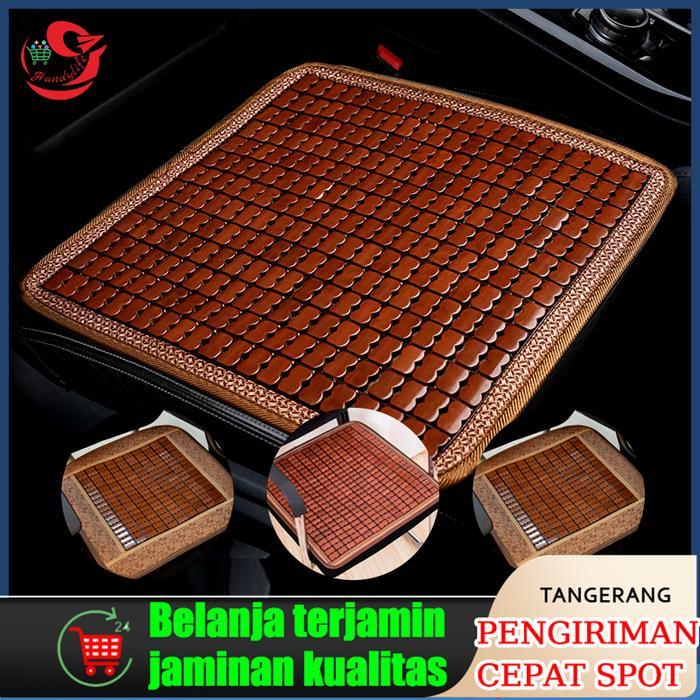 Alas Mobil Bambu Anti Panas Sofa Kursi Alas Duduk Kursi Tikar Bambu