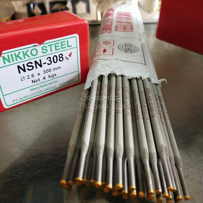 kawat las stainless 2.6 eceran per btg