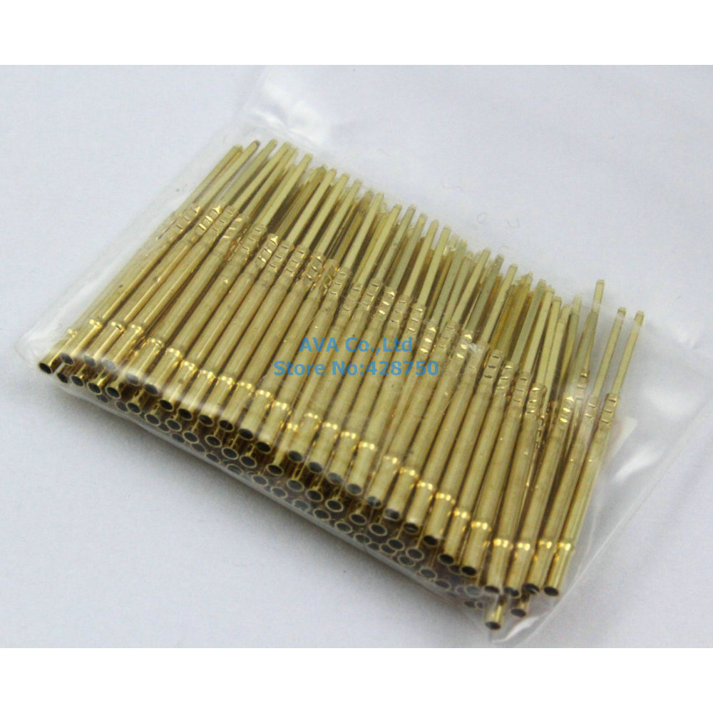 100 Pieces R75-3W Test Probe Pogo Pin Receptacle fit P75 Series