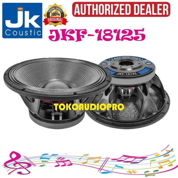 Speaker 18 Inc Jk Coustic Jkf-18216 / Jkf 18125 Komponen Speaker Sub 18 Inch Speaker 18 Inc Jkf18216