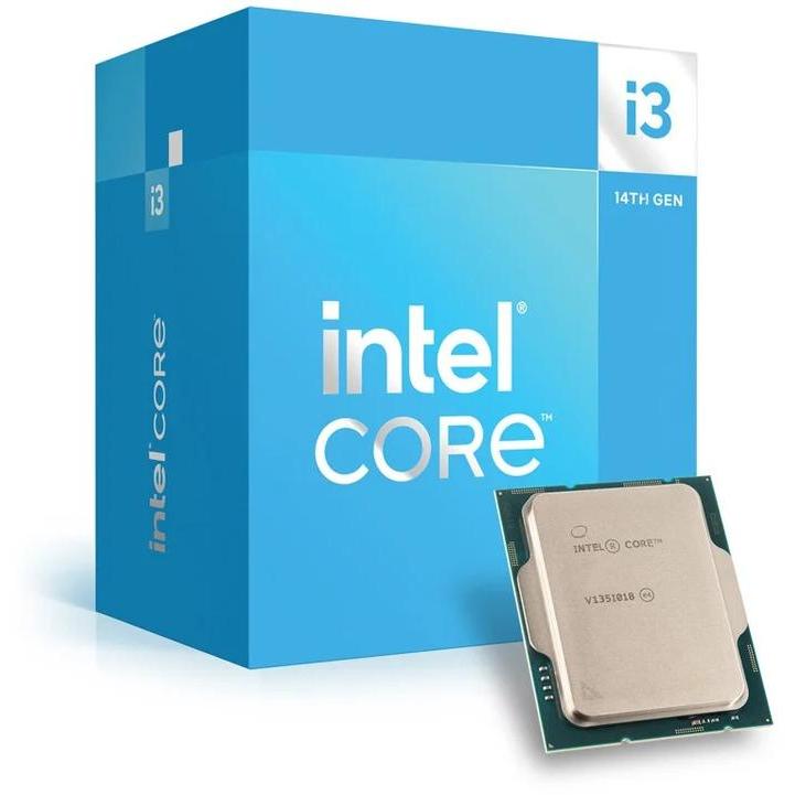 PROCESSOR CORE I3 14100 14100F BOX SOCKET 1700 GEN 14