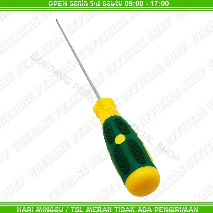 "New" Obeng Magnet Plus Minus 6" 8" 10" 12" Obeng Setting Motor Obeng Radio