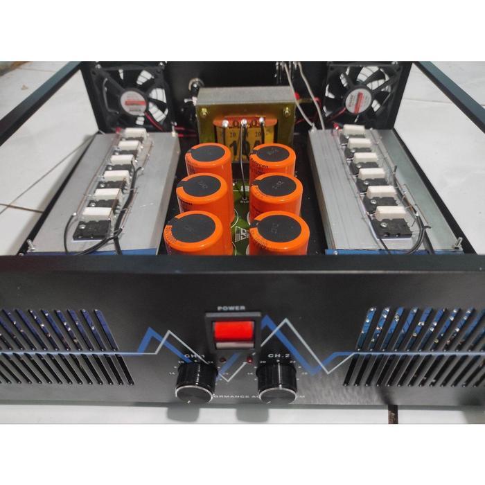 ( PROMO MURAH MERIAH ) POWER AMPLIFIER AMPLI RAKITAN 10 AMPER PAKAI ELCO RUBYCON 10.000 MF CHARACTER