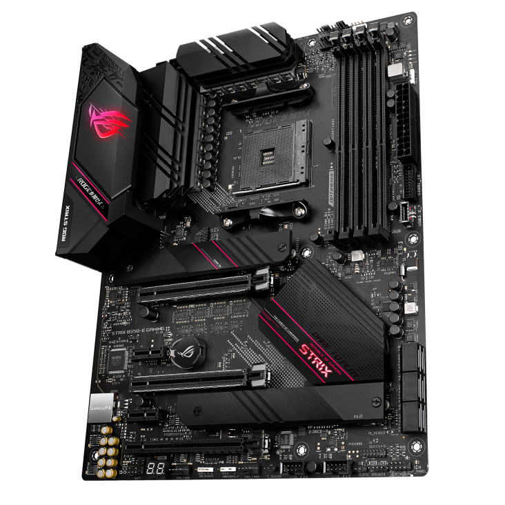 Asus Amd B550 Am4 Strix B550-E Gaming Motherboard Support Ryzen 5600X 5600G 5700X 5800X3D 5950X Ddr4
