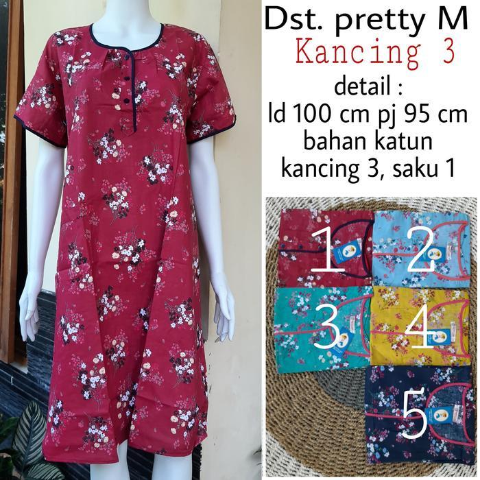 DASTER KATUN BAJU TIDUR WANITA IBU HAMIL DAN MENYUSUI