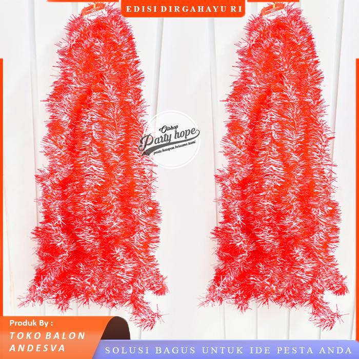 "New" slinger agustusan / hiasan dirgahayu ri / slinger dekorasi HUT RI