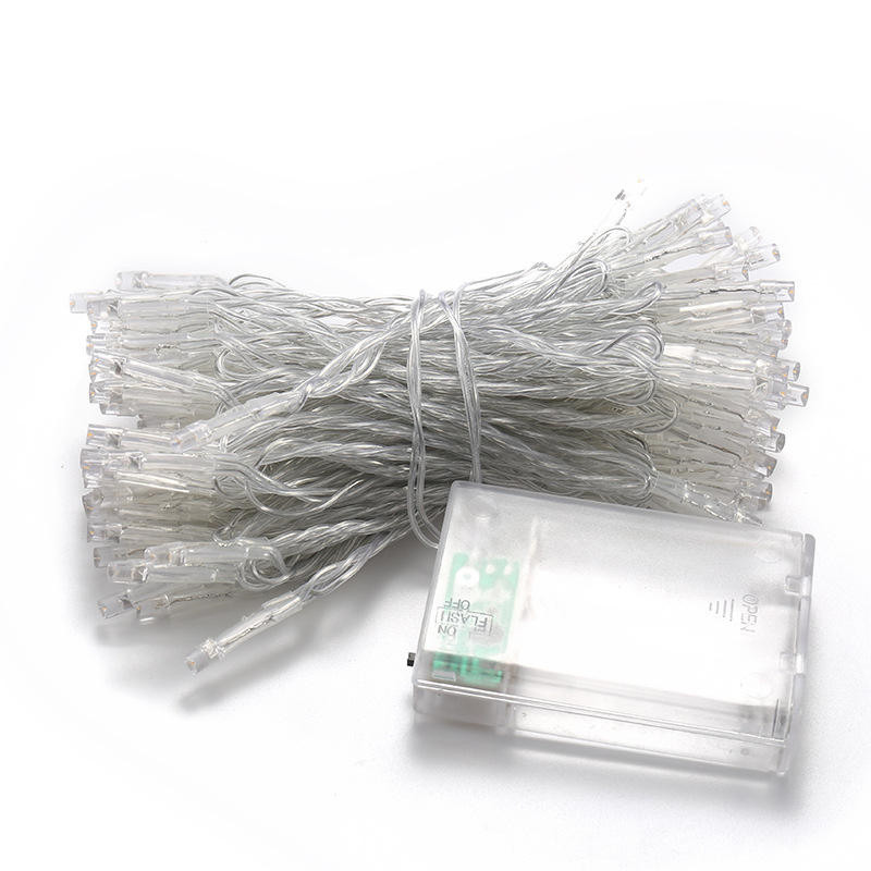 20M 10M 5M 2M LED String Lights 3*AA Battery Operated Waterproof Fairy LED Christmas Lights For