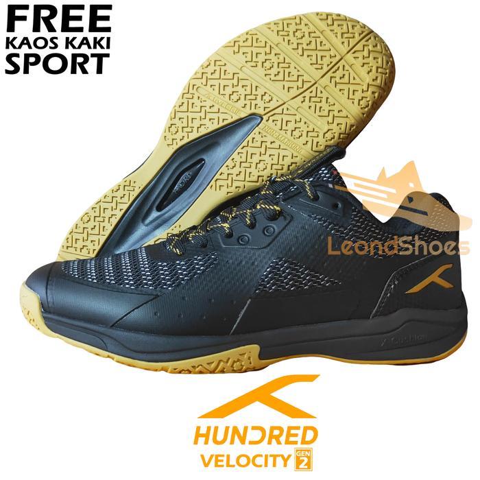 Sepatu Badminton Hundred Velocity Gen 2 Original Sepatu Bulu Tangkis Hundred Velocity 2