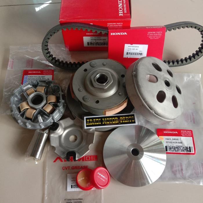 Full Set Paket Cvt Honda Vario 125 Fi Old/Vario 125 New/Kode Kzr