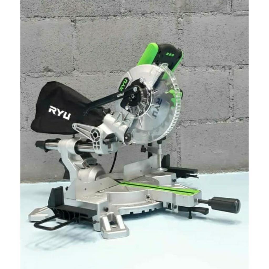 Tekiro Ryu Mitre Saw Sliding / Mesin Pemotong Kayu / Aluminium 7 inch RMS 180-1