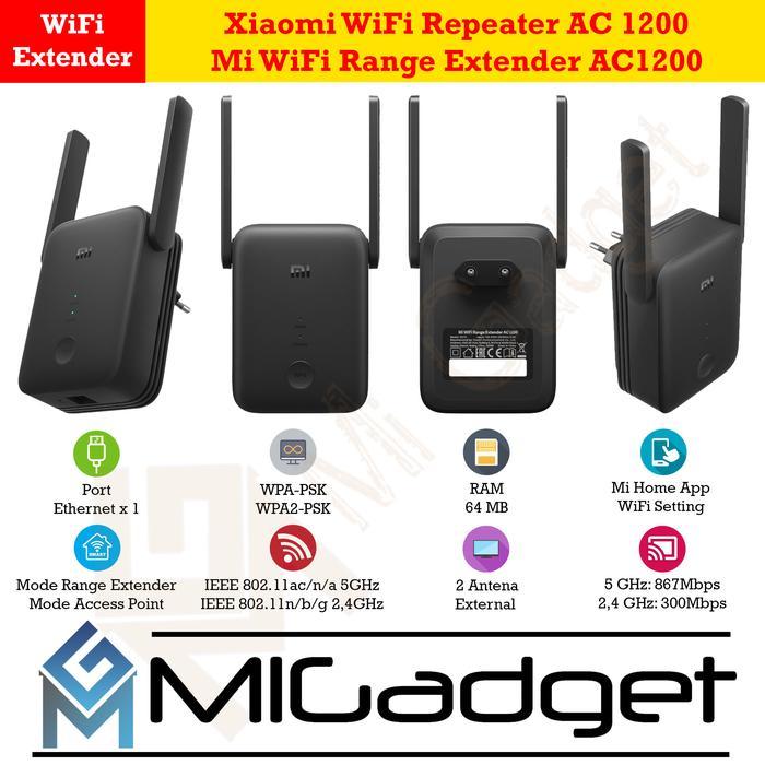 Xiaomi Wifi Repeater Ac 1200 - Mi Wifi Range Extender Ac1200