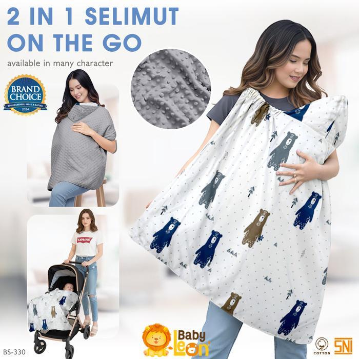 Baby Leon Selimut Bayi Multifungsi Selimut Bayi Baru Lahir Selimut Tidur Bayi Baru Lahir Alas Tidur