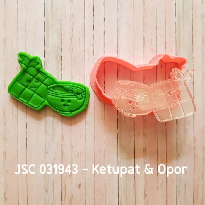 Cookie cutter Lebaran KETUPAT & OPOR