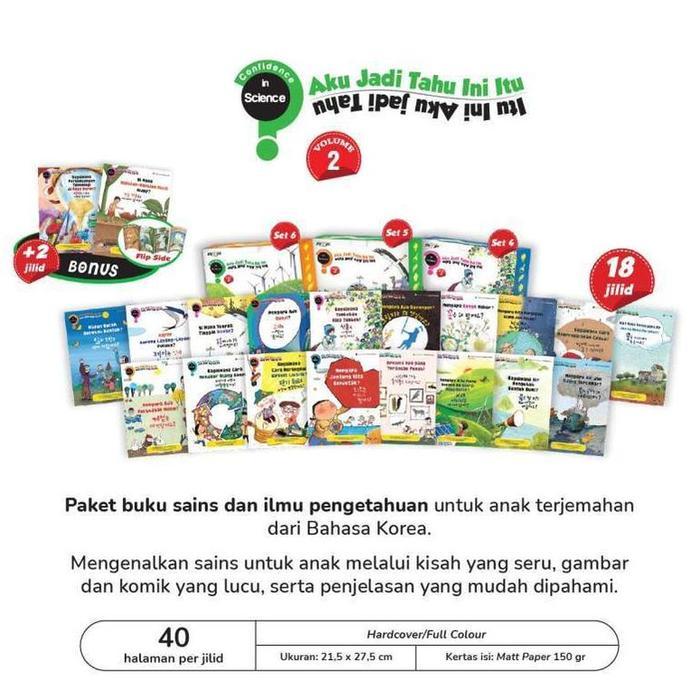 Mandira - Buku Anak - Confidence In Science Vol.2