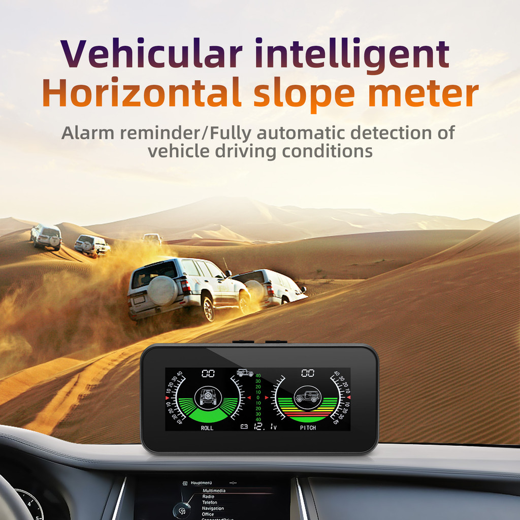 Terbaru Newest M50 Intelligent Inclinometer Off-road 4X4 Car Accessories GPS HUD Digital Display Til