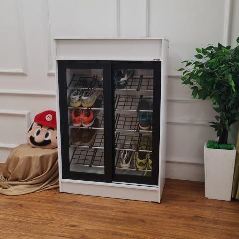 Rak Sandal Kaca Rak Sepatu Lemari Sandal Lemari Sepatu Huga 4700 425 Tbk