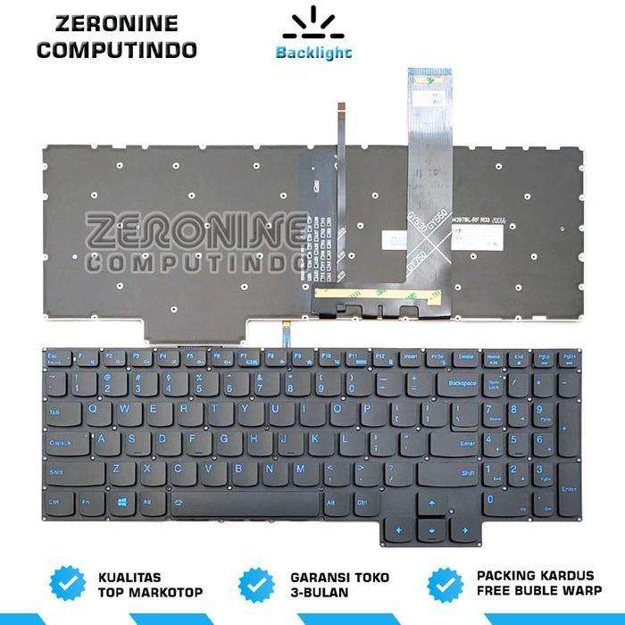 Keyboard Lenovo Ideapad Gaming 3-15ARH05 3 15IMH05 Backlit Blue