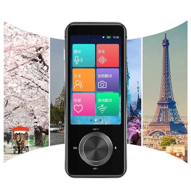M9 Translator Device 137 Languages Intelligent Translator Real-time Voice Recording Text Translate