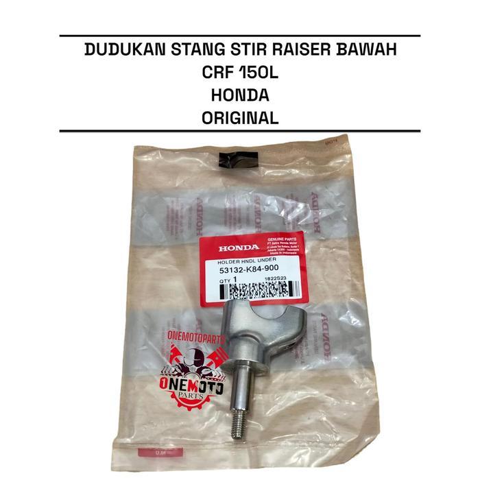 Dudukan Stang Stir Raiser Bawah Crf 150L Honda 53132-K84-900 Original