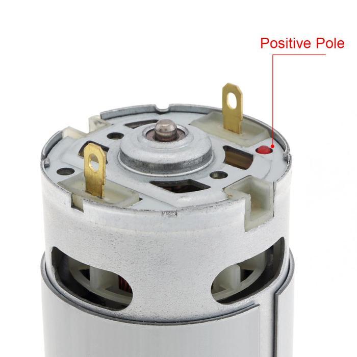 RS550 8 TEETH DC MOTOR HIGH POWER RECIPROCATING SAW MOTOR WITH HELICAL TEETH GEAR FOR ELECTRIC SABER