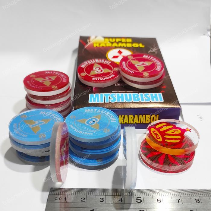 Best Seller Biji Karambol Tebal Super Karambol Ukuran Lebih Tebal Murah Games Board Original
