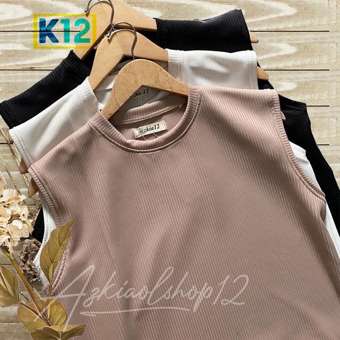 INNER DRESS TANPA LENGAN - INNER DRESS RAJUT PREMIUM - DRESS PANJANG BAHAN TEBAL