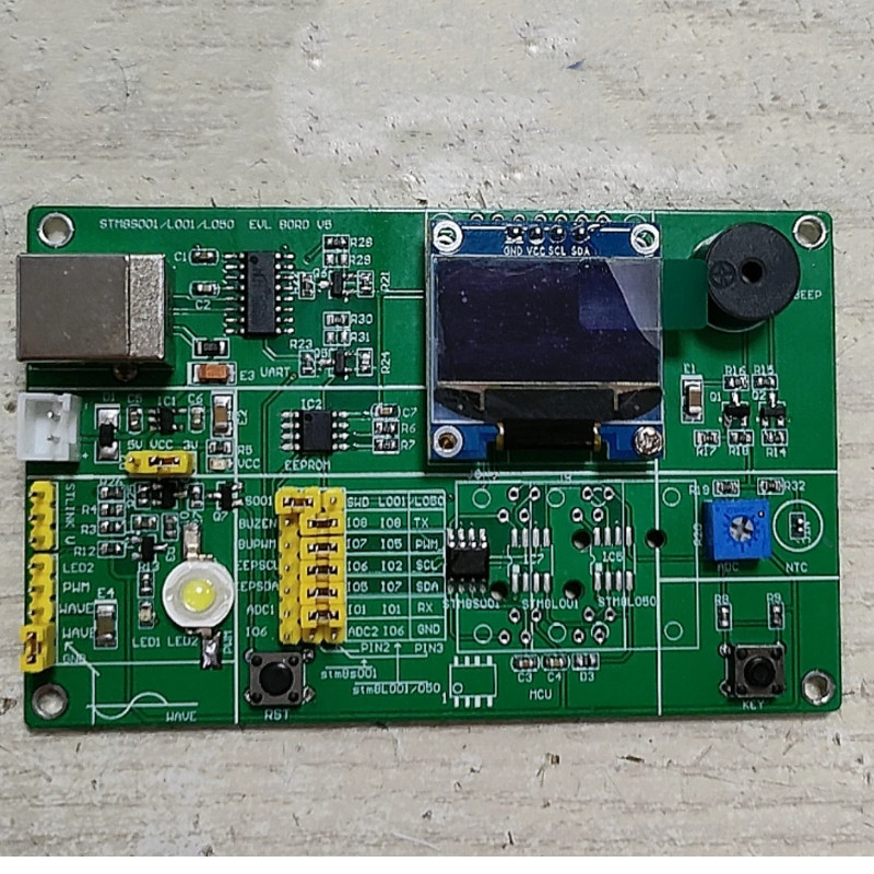 Stm8S001J3M3 / Stm8L001J3M3 / Stm8L050J3 Development Board / Experiment Board / Stm8 Learning Board