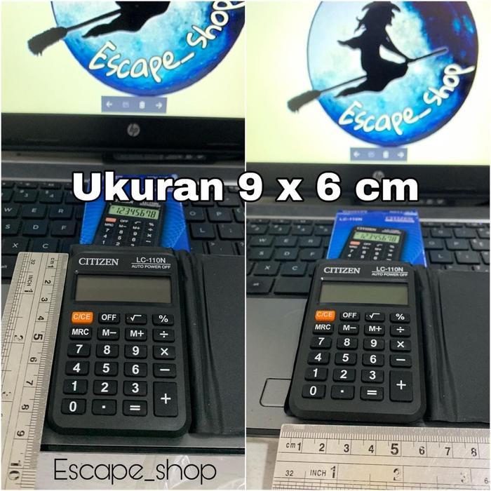 [] KALKULATOR SAKU CITIZEN LC 110 N - CALCULATOR MINI CITIZEN LC-110N