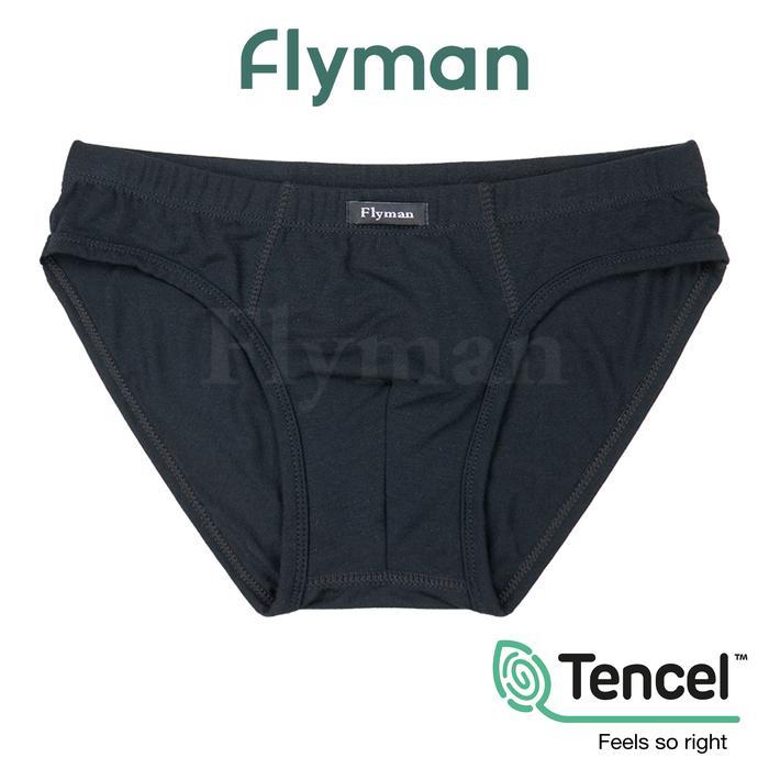 Flyman Celana Dalam Pria Brief Tencel 3 Pcs Fm 3075