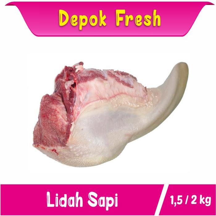 Lidah Sapi Lokal Segar / DagingSapi Fresh