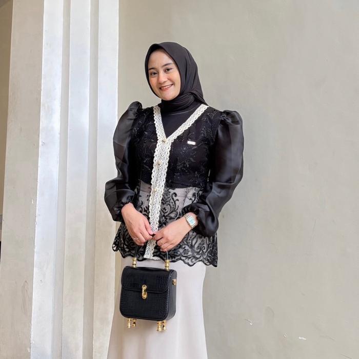 Mamikara - Baju Lebaran - Cardigan Renda - Outer Broklat - Baju Kondangan - Couple Lebaran 2026 -