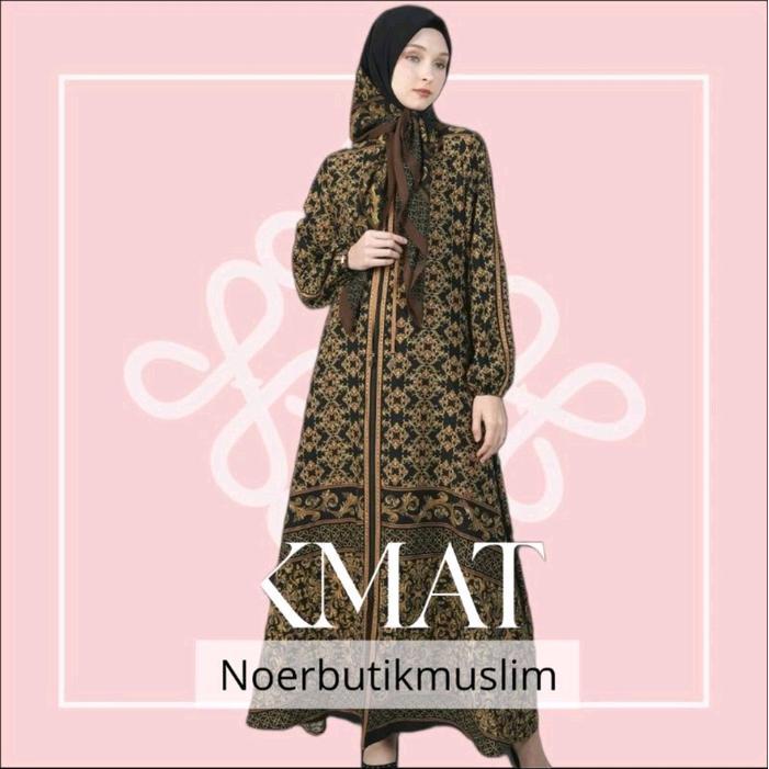 Hikmat Fashion Original A8847-08 Abaya Hikmatnoerbutikmuslim gamis busui wanitA remaja