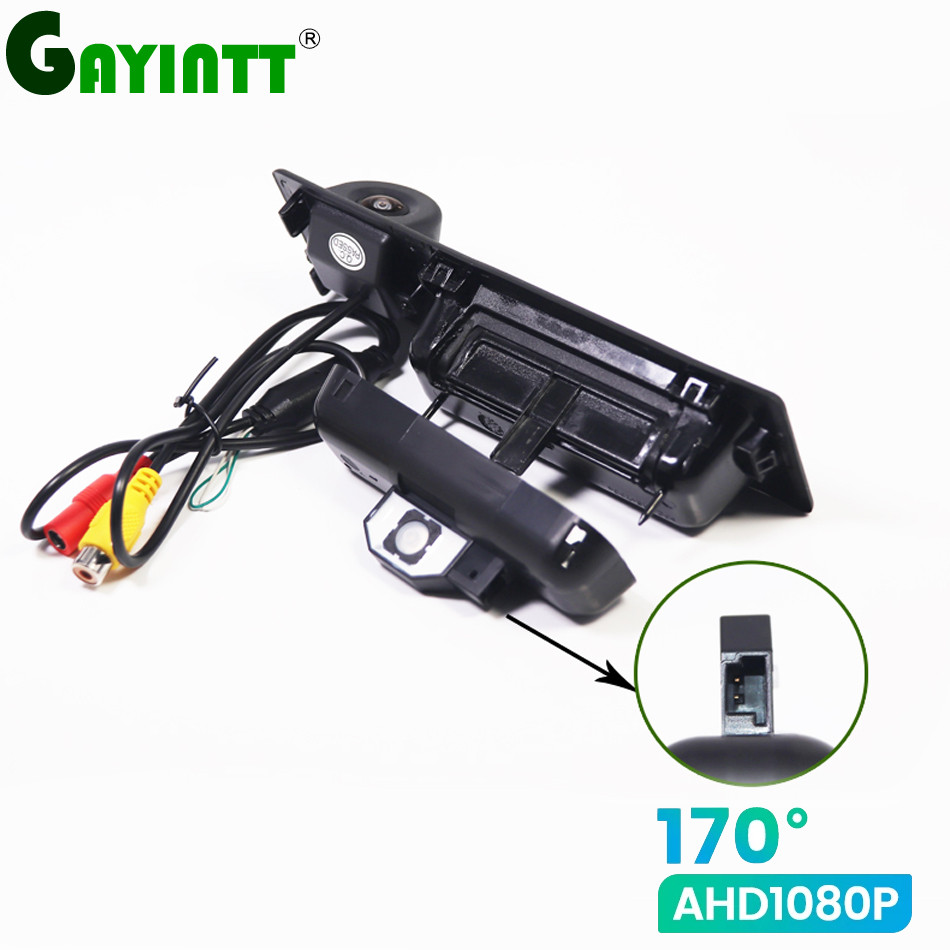 GAYINTT 170° AHD 1080P Car Rear View Camera For 8MW 5 series F10 F11 3 series F30 F31 F32 X3 F25 Nig