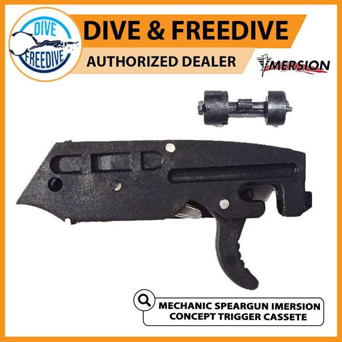 Mechanic Speargun Imersion Concept Trigger Pelatuk Panah Ikan Cassette