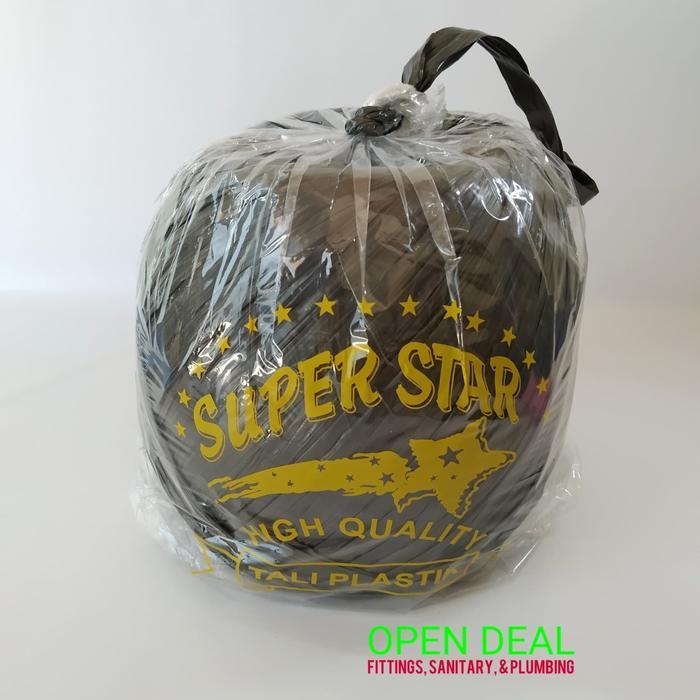 Tali Rafia Cap Bintang/Tali Plastik/Tebal/Tali Hitam