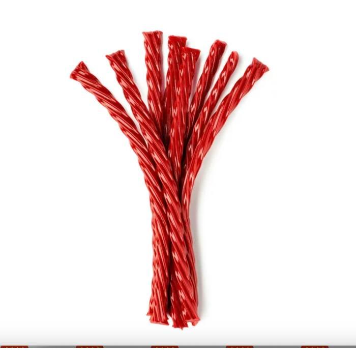 TWIZZLERS TWIST STRAWBERRY CANDY 2.5 OZ PERMEN TWIZZLER 70 GR USA