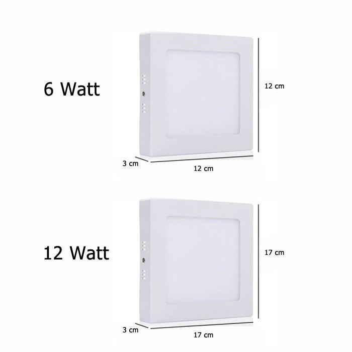 "New" Panel Led Outbow Lampu Downlight Led Panel Kotak