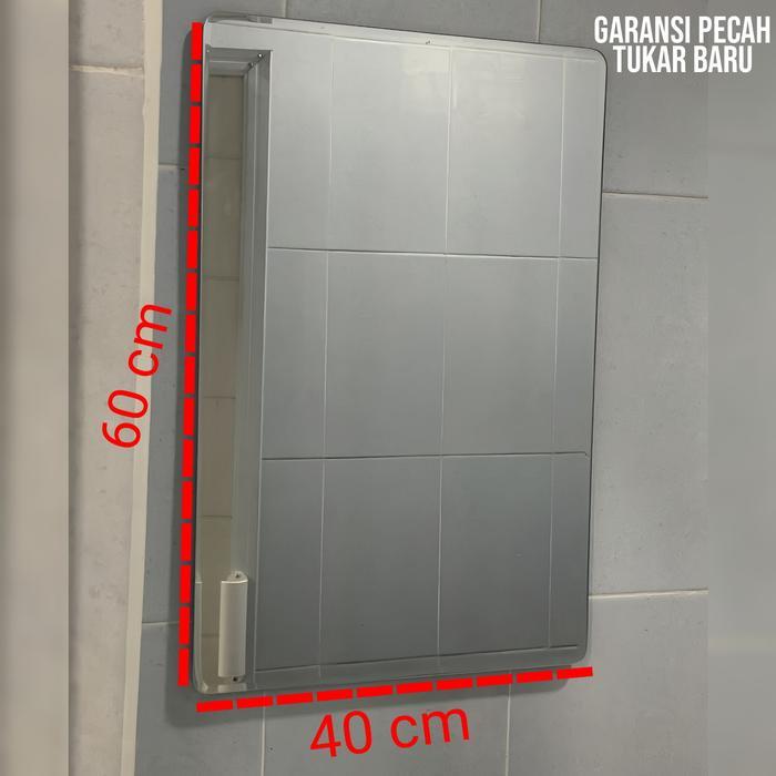 Cermin Kamar Mandi Dinding Kotak / Cermin Dinding Kamar Mandi