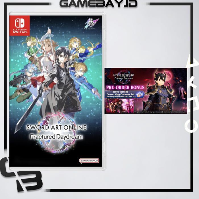 NINTENDO SWITCH SWORD ART ONLINE FRACTURED DAYDREAM
