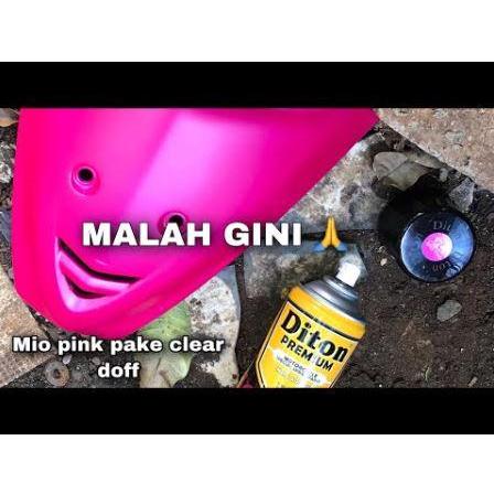 Pilox Diton Premium Y 9242 Y9242 Mio Pink Ping Magenta Merah Muda Cat Pilok Metalik Metallic Tahan