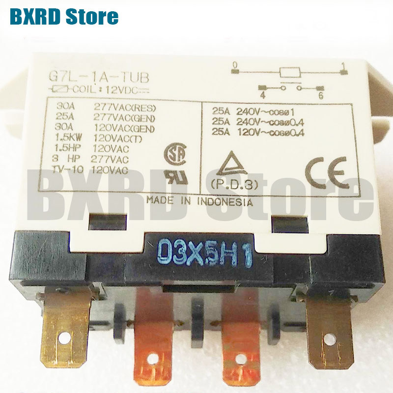 New Original High power G7L-1A-TUB 12VDC