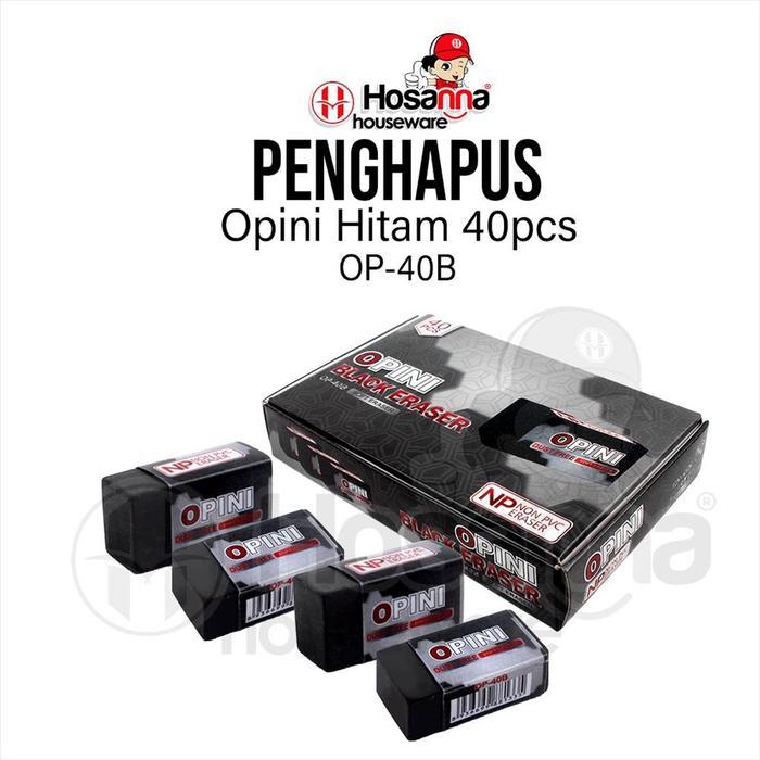 40pcs Penghapus OPINI / Penghapus Pembersih Tulisan / Eraser