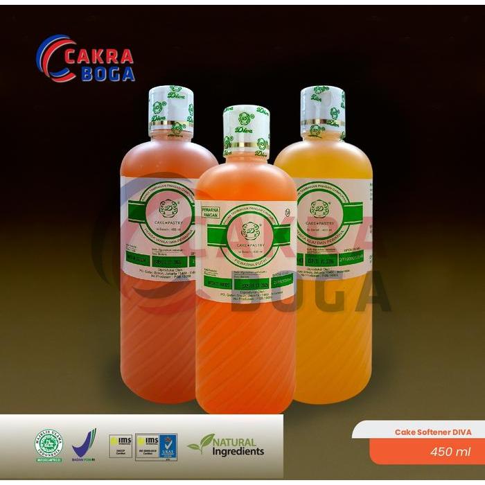 PELEMBUT KUE / PELEMBUT ROTI / CAKE SOFTENER DIVA 450 ML