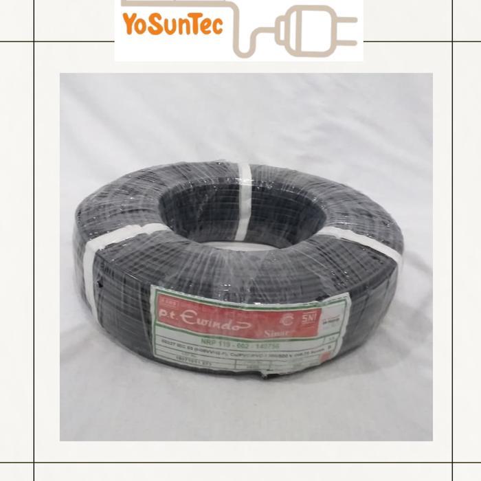 Murah Kabel Serabut Sinar Sucofindo Ewindo NYMHY 2x0,75 mm Per Meter Listrik