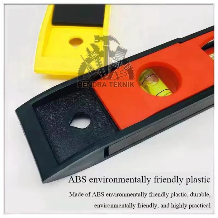 "New" WATERPAS MAGNET 9" WATERPASS TORPEDO 225MM PENGGARIS AIR PENDEK MISTAR TIMBANG MINI 22.5CM