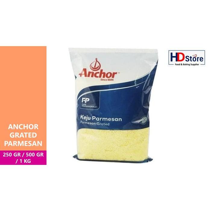 ANCHOR KEJU BUBUK PARMESAN - GRATED PARMESAN CHEESE - 1 KG